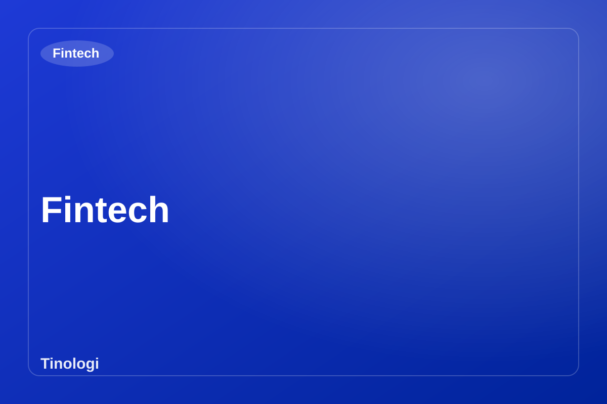 Dashboard Analitik Fintech