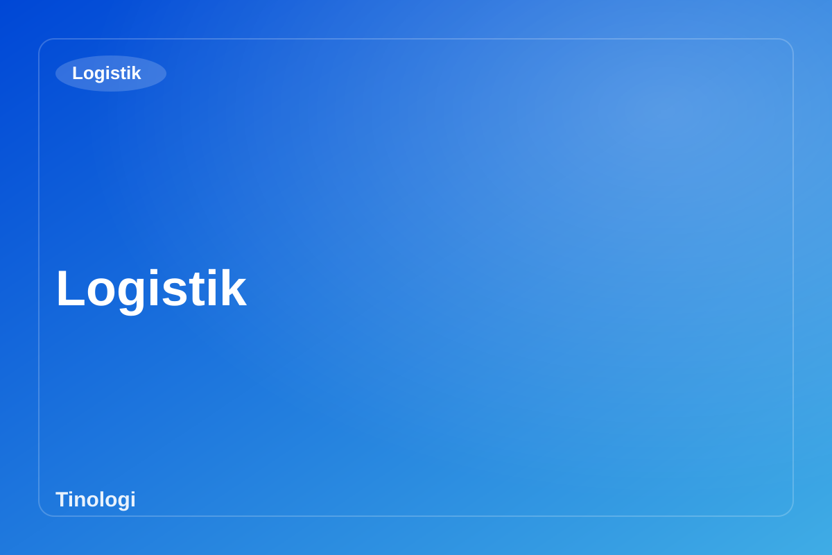 Aplikasi Mobile Logistik